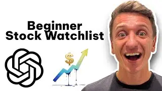 How To Use ChatGPT To Create A Stock Watchlist Using ChatGPT (Quick and Easy Guide)