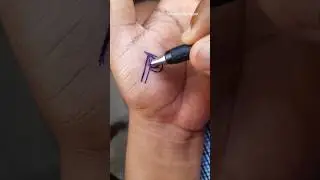 P Letter Tattoo Design || Tattoo Art By Rajan || p tattoo
