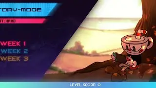 Indie cross vs Cup head Friday Night Funkin' [mobile gameplay] knockout 