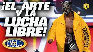 Lee Moriarty, el arte y la lucha libre | ¡Viene a México a exponer el Campeonato Pure ROH!
