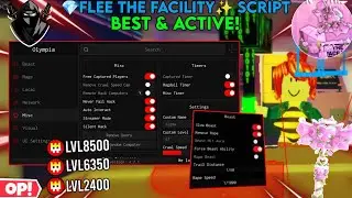 💎Flee the facility✨ OP Latest Script Beast Farm🔥,Hitbox/Hit-Aura🤩,Never fail Hack,No-slow,Troll,Esp😎