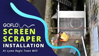 Screen Scraper Installation at Lyme Regis Town Mill