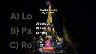 🇫🇷 What's the Capital of France? 🗼 Paris Trivia Quiz! | SEO-Optimized Quiz Shorts