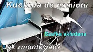 Kuchnia polowa - Kuchnia turystyczna - Szafka kempingowa składana z torbą
