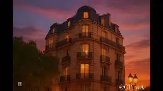 🫧 Parisian Corner Charm |  Paris | Romantic | Architecture | Classic | Blur Sky | Summer | Sunny