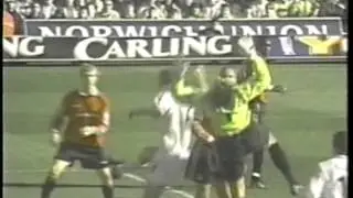2000 (February 20) Leeds United 0 -Manchester United 1 (English Premier League)
