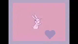 Sweet Bunny Dance #behappy #getupanddance #dancingbunny #cutepinkbunny #happytimes #cute #kawaii