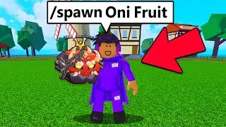 I Used ADMIN COMMANDS in Blox Fruits... (insane)