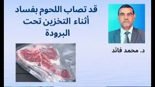 الدكتور محمد فائد || عيد الأضحى: قد تصاب اللحوم بفساد أثناء  التخزين تحت البرودة