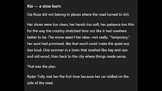 Ria chatgpt story part 1 (country boy and city girl)