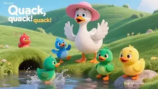 Five Little Ducks &ndash; Color Ducks Song 🦆🎨 | Counting & Colors Nursery Rhyme for Kids