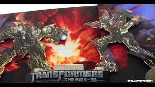 Transformer the Ride Exterior Update & Newly Remodeled Lower Lot 3/24/2012 @ Universal Studios