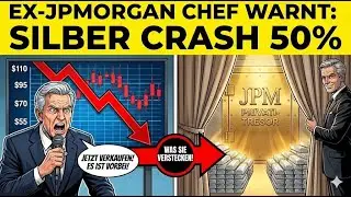 Ex-JPMorgan Chef warnt: Silber Crash 50 Prozent (Banken horten 750 Mio Unzen)