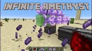 How to Make Infinite Amethyst in Minecraft! (Snapshot 21w07a)
