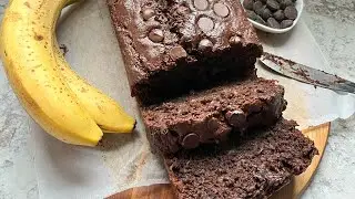 Moist Double Chocolate Banaba Bread You'll Make on Repeat!