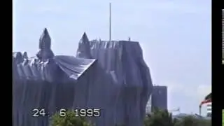christo und jeanne claude verhüllen den Reichstag 1995