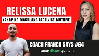 Relissa Lucena with Coach Franco Says