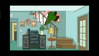 Peter Griffin cade dalle scale!!!!