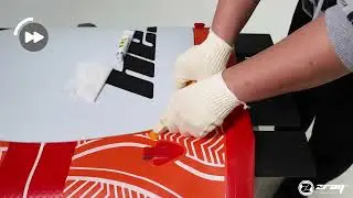 Repair the raised edge of EVA pad of Zray SUP Board