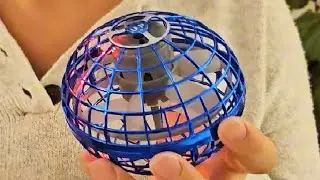 AI Flying Orb Ball Toy, Cosmic Globe Boomerang Hover Ball Galactic Fidget Spinner, Awesome Birthday