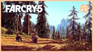 FAR CRY 5 Guitar Guy | Montana Nature Sounds + Mountain Ambience | 1 HOUR