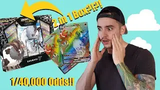 LUCKIEST Pokemon opening of ALL TIME!!! Two Rainbow Charizard VMAX Back-2-Back. 1/40,000 Chance!!!