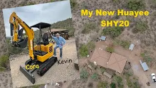 Breaking in my new Huayee SHY20 excavator (bent thumb?)