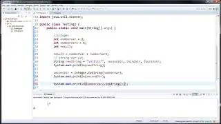 Java Tutorial -- EP07 -- Converting Variable Types
