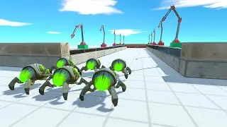 Who Can Save the Pig? Space Bugs Xenoverm TOWER DEFENSE MISSION - Animal Revolt Battle Simulator