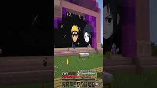 Саске вернись в Майнкрафт #minecraft #naruto #memes #сервер #g3rcules