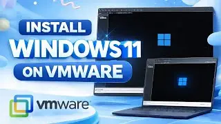 How To Install Windows 11 on VMware Workstation 17 Pro ( in 4 Minutes )