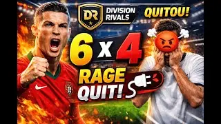 6x4 e o advers&aacute;rio KITOU no Division Rivals 😈🔥