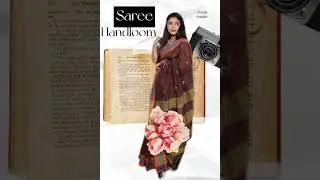 Santal Tribal inspired Handloom Saree | Cotton Handloom Saree