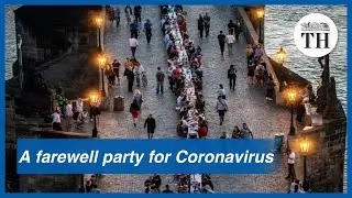 A farewell party for Coronavirus in Prague