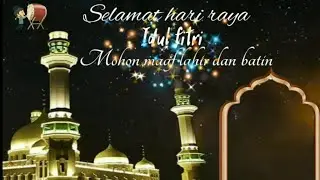 Greenscreen idul fitri effect