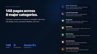 UXDART Mobile Widget Library for Axure RP — Professional UI Components