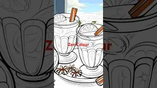 zen colour || mewarna ❤#shorts #shortvideo #mewarnai #colour
