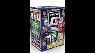 Sealed Case 2023-24 Optic Football Hobby Blasters (Blue Scope)