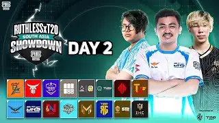 [HINDI] RUTHLESSxT20 SA SHOWDOWN | DAY 2 | Ft. #HV #DRS #SG #I8 #GODLxSTE #EX #MGS #IHC #QWERTY