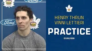 Toronto Marlies Full Media Availability | Practice | January 28, 2026