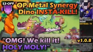 DINO INSTANT KILL! Metal Synergy BLEED BUG + GIVEAWAY! | Plant vs Undead PVU: PVP Season 02B