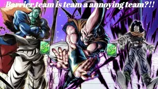 Barrier team has impenetrable defense PvP gameplay | Dragon Ball Legends