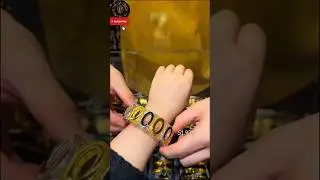 luxurious Royal gold bracelets ❤️😍 #luxuryjewellery #goldbracelet #trending#fashionjewellery #shorts