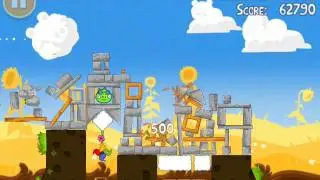 Angry Birds Seasons Summer Pignic 3 Stars Level 1-19