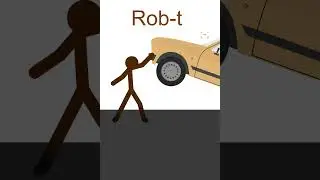 Normal Human vs Power Human CARS!  #animatorzone #animation #stickman