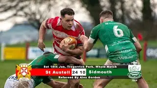 St Austell 24 10 Sidmouth Whole Match