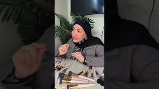 اخيرا فيديو في شرح الفرش ♥️واستخدماتهم 