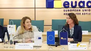 Visit of the President of the European Parliament, Ms Roberta Metsola, to the EUAA (21 May 2024)