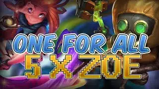 ONE FOR ALL 2018 - 5 x ZOE vs 5 x Heimerdinger - League of Legends