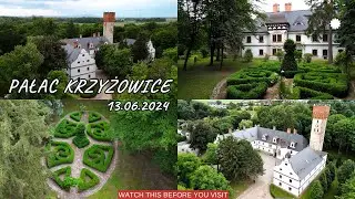 🇵🇱 Pałac Krzyżowice 13.06.2024 z drona MINI 4 Pro 4k in Poland 🇵🇱
